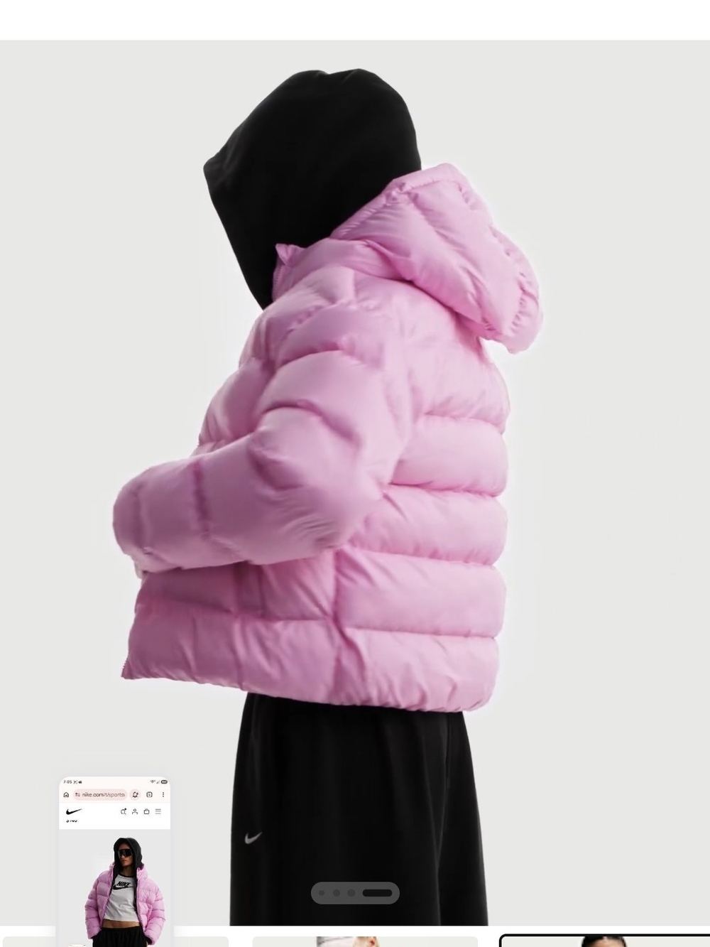 Nike SMALL Women's Therma-FIT Jacket - Picture 9 of 10